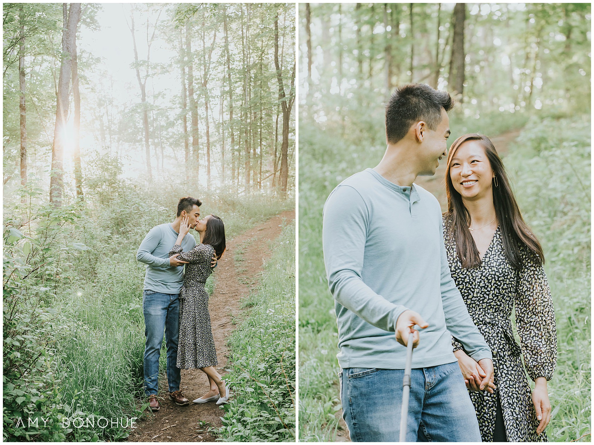 Mount Peg Engagement Session in Woodstock Vermont
