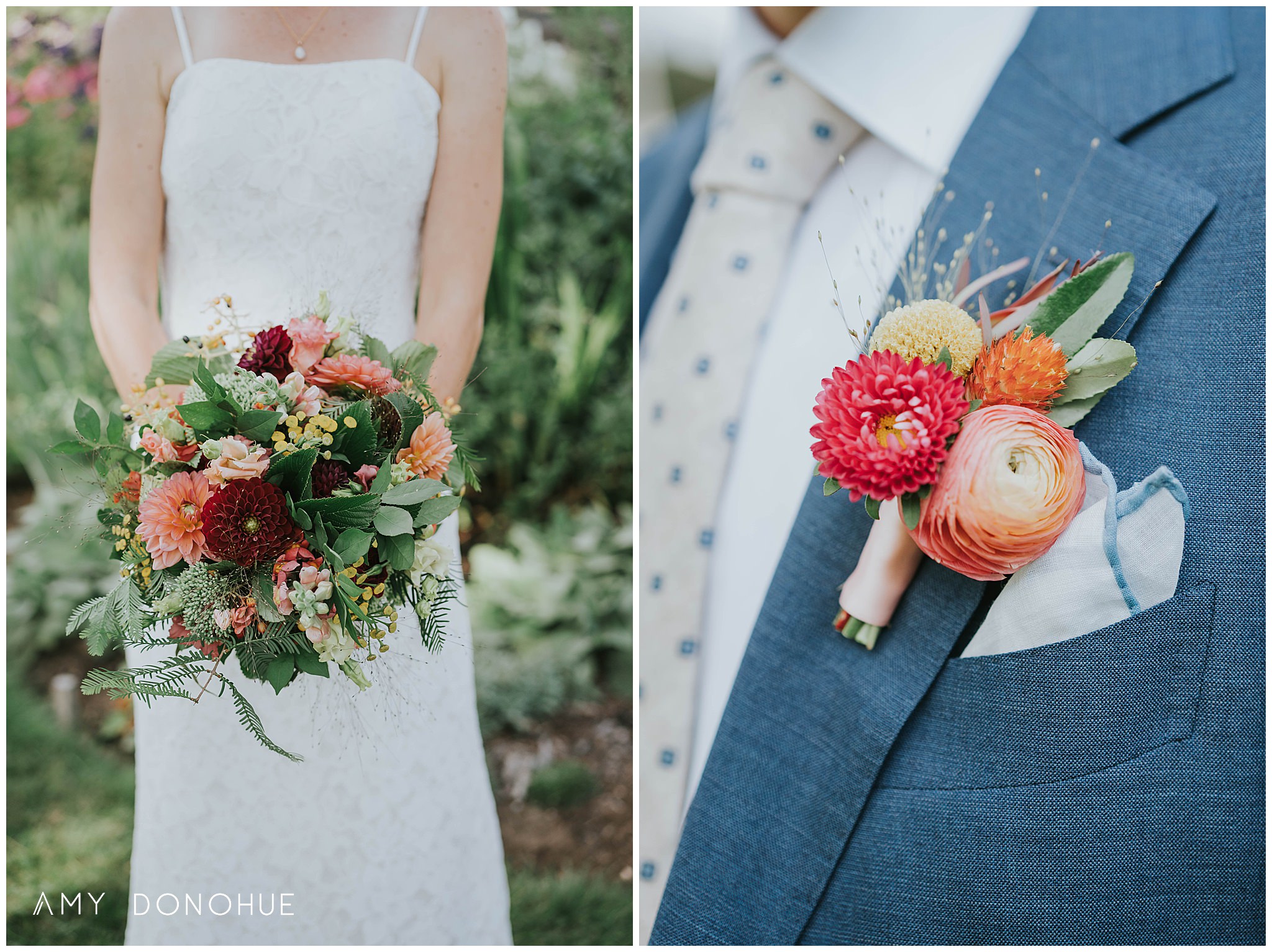Valley Flower Co. Florals |The Fells Estate | New Hampshire Wedding Photographer | © Amy Donohue Photography