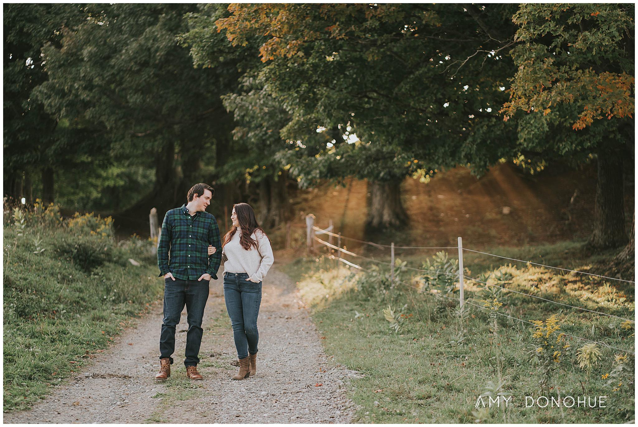 Vermont Engagement Photographer | Cloudland Farm | Amy Donohue Photography ©