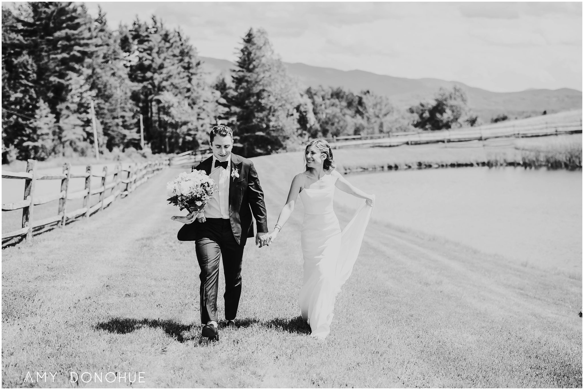 Bride and Groom Portraits | Edson Hill Wedding | Stowe, Vermont Wedding Photographer
