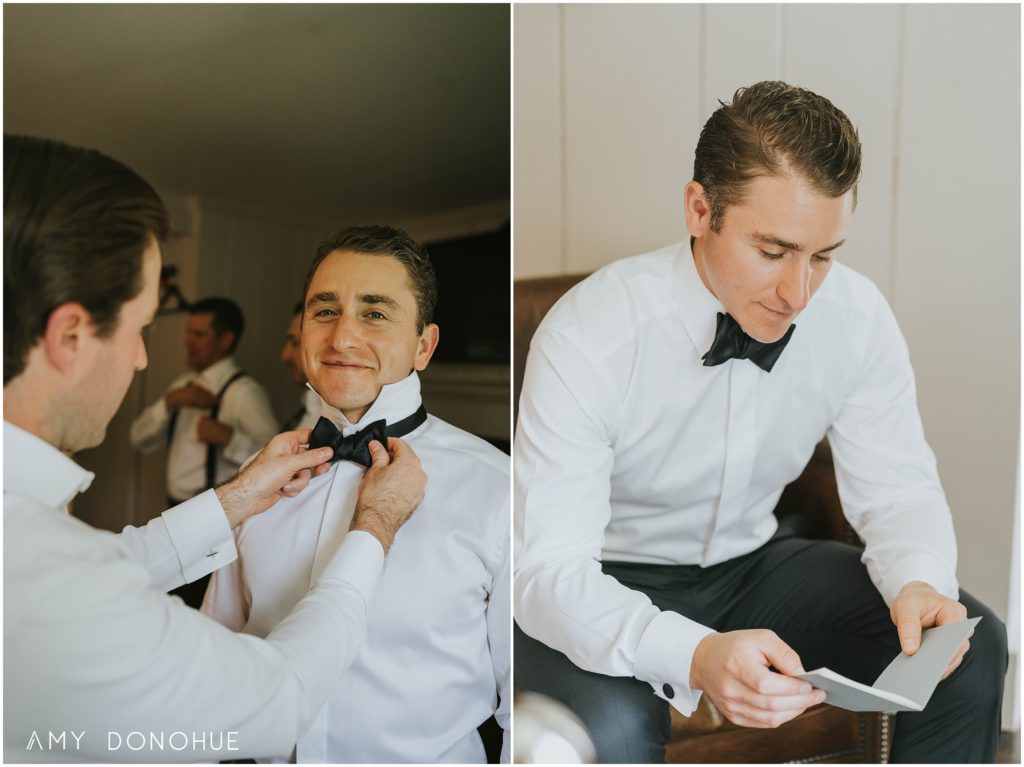 Getting Ready | Edson Hill Wedding | Stowe, Vermont Wedding Photographer