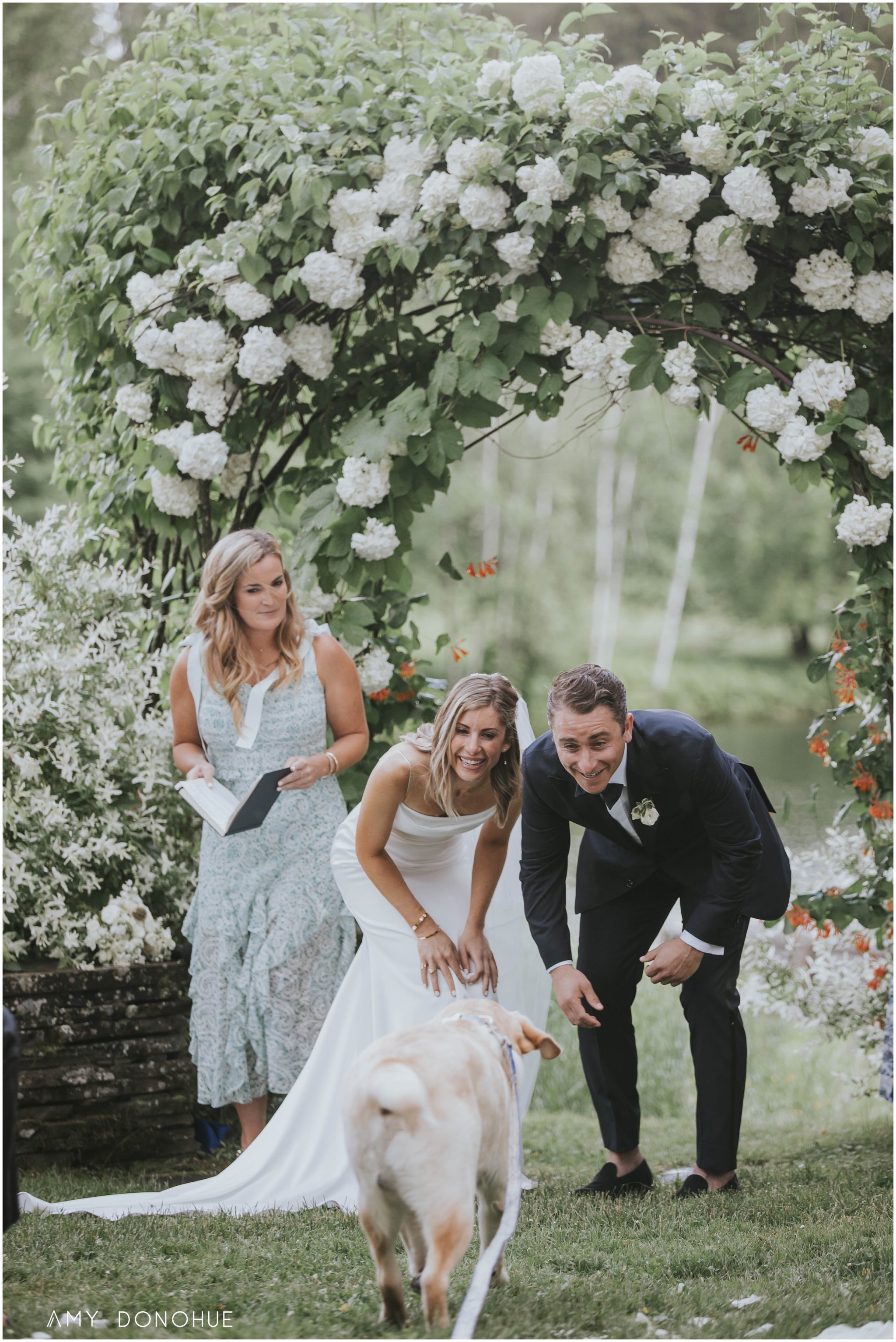 Wedding Ceremony | Edson Hill Wedding | Stowe, Vermont Wedding Photographer